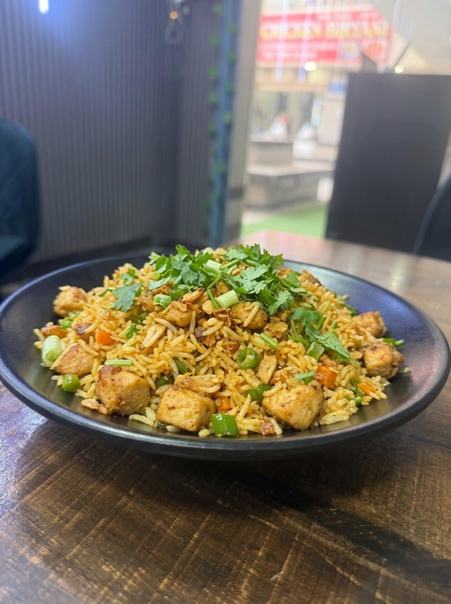 Chicken Garlic Fried Rice