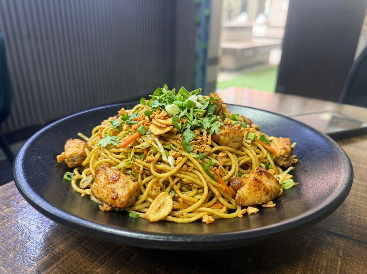 Chicken Garlic Noodles