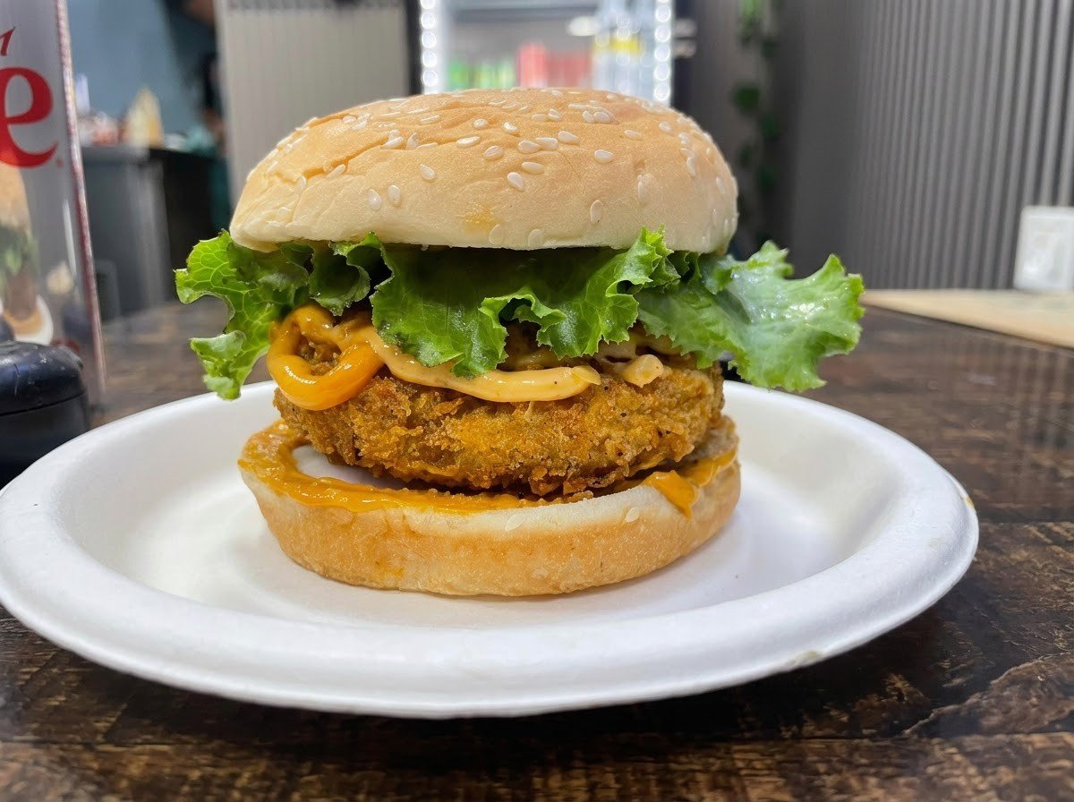 Crispy Paneer Burger