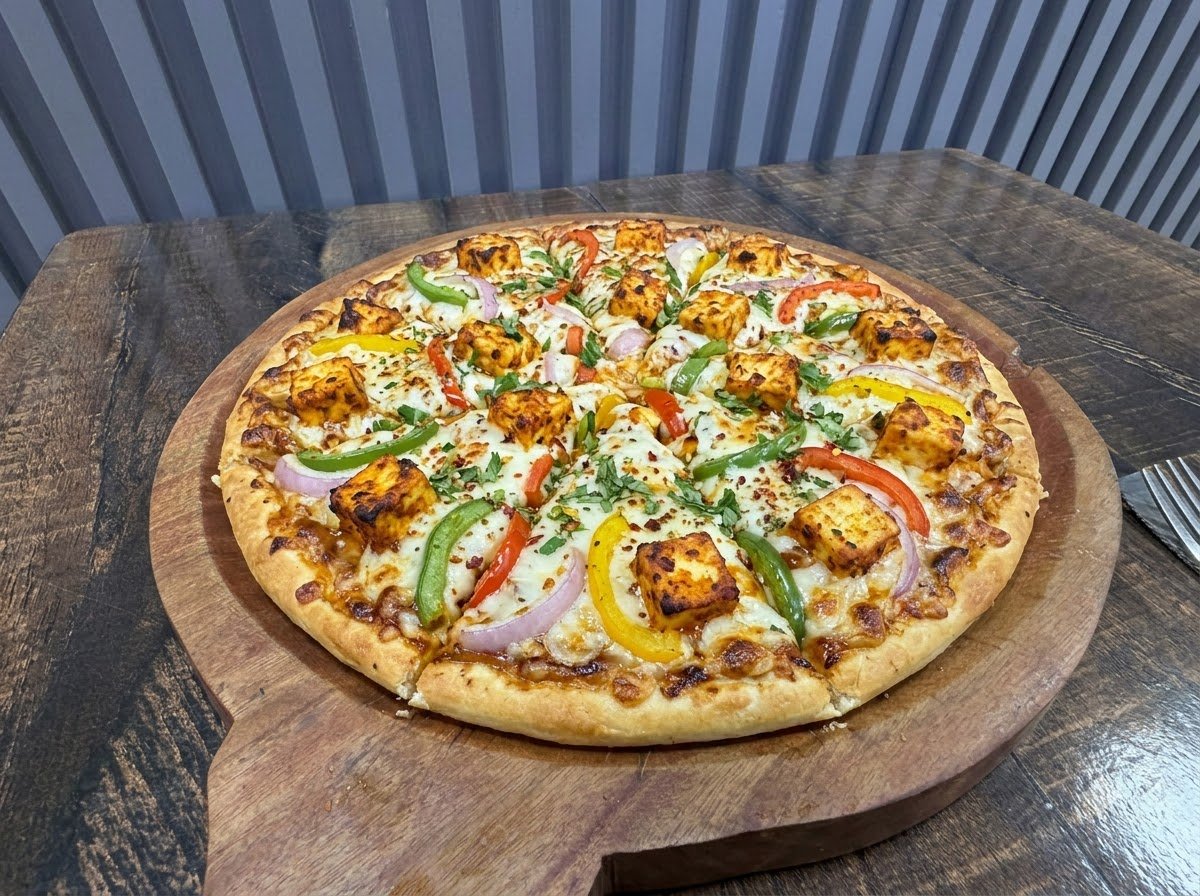 Paneer Tikka Pizza