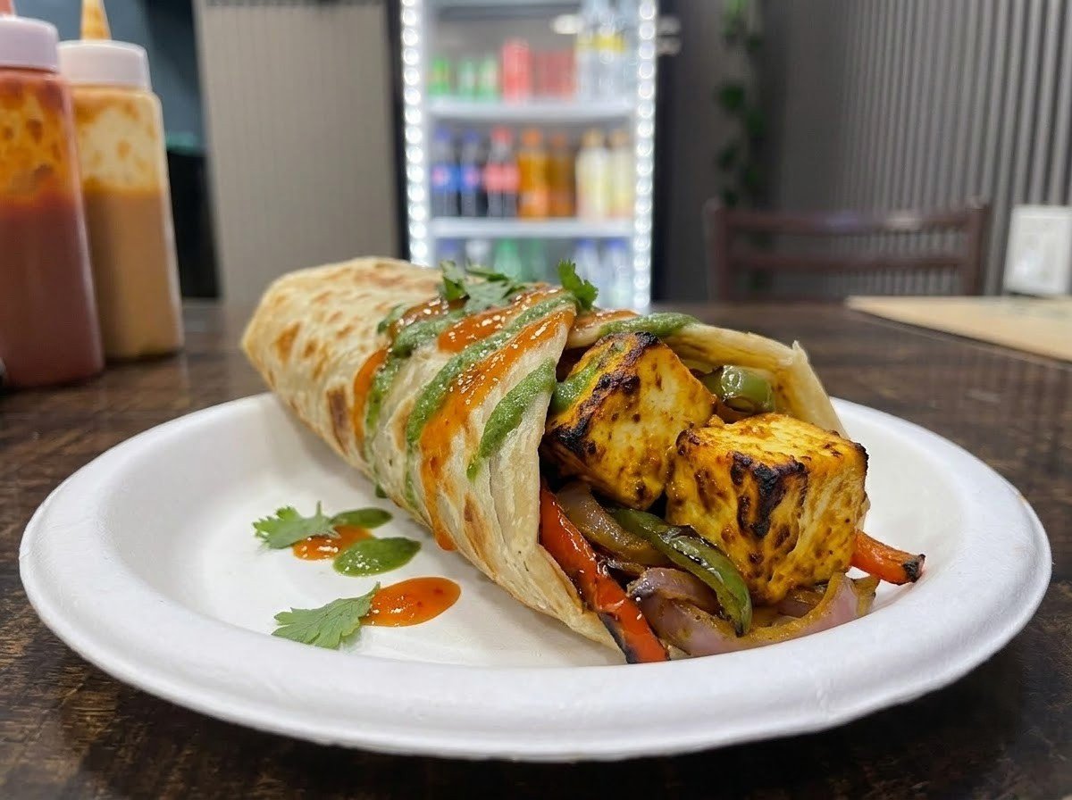 Paneer Tikka Roll