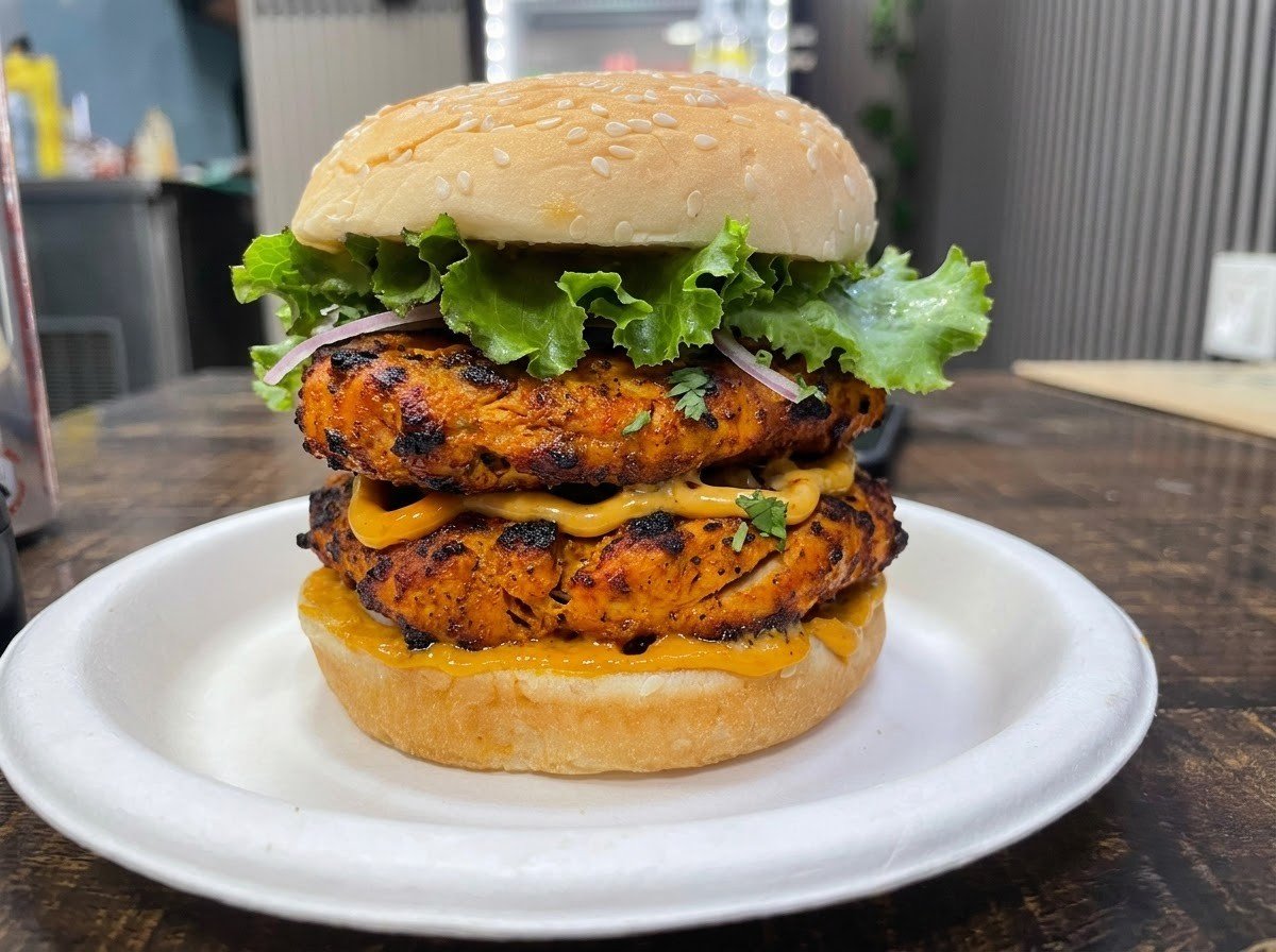 Tandoori Chicken Burger