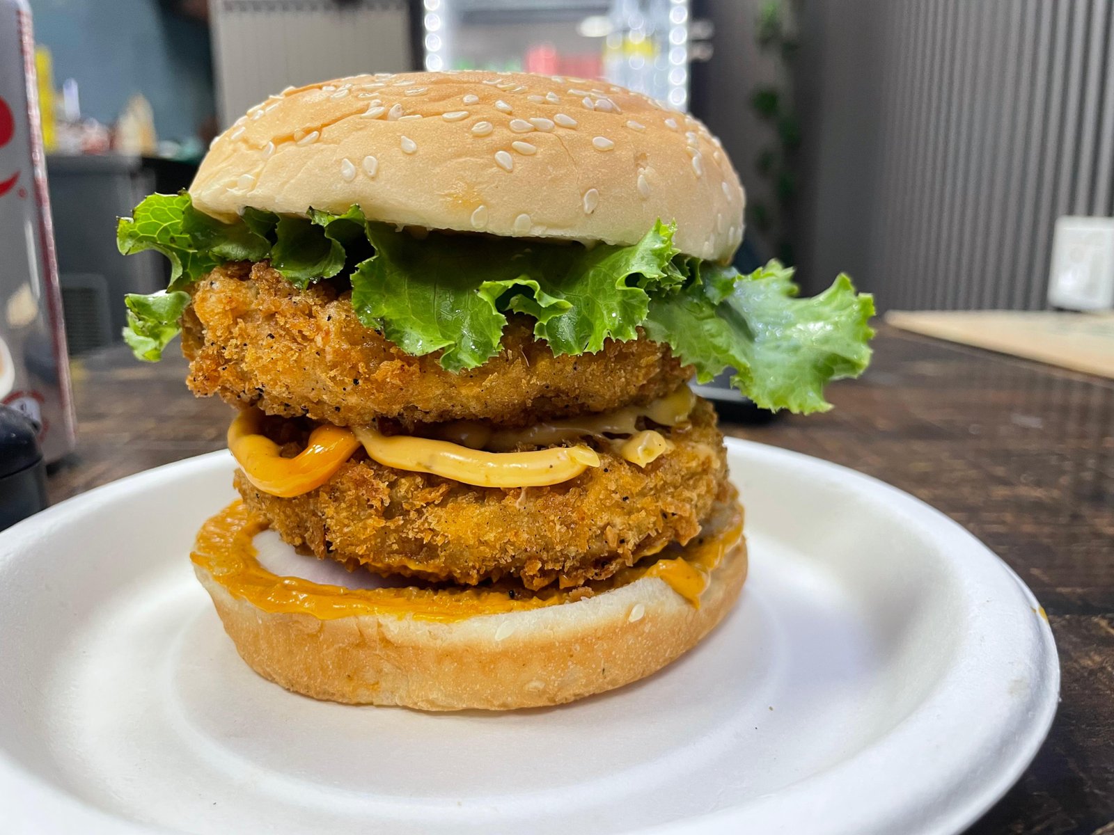 Double Chicken Burger